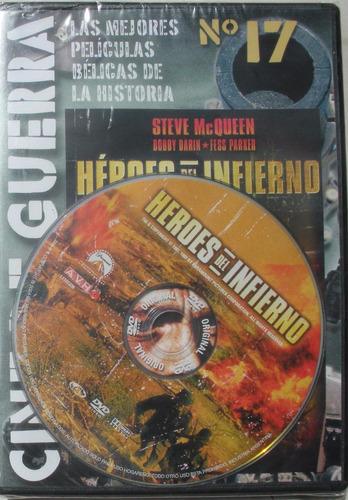 Dvd - Heroes Del Infierno - Comando - Steve Mc Queen Nuevo