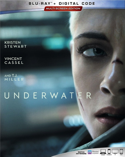 Blu Ray Underwater Estreno Cassel Stewart Original 