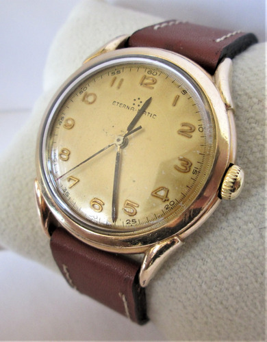 Reloj Eterna Matic Vintage Automatico Tipo Militar Antiguo