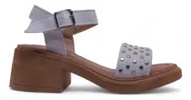 Comprar Sandalia Faja Hebilla Mujer Tachas Plantilla Confort Nazaria