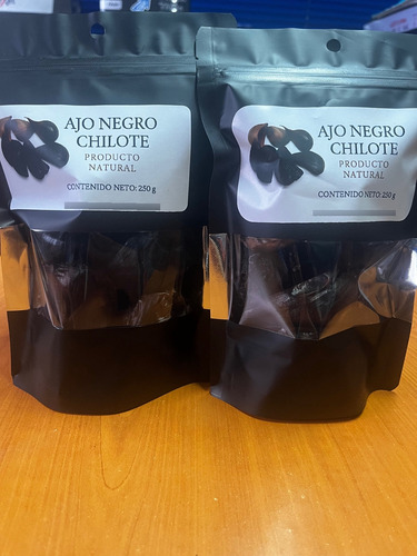 Ajo Negro Chilote 100% Natural, 250grs