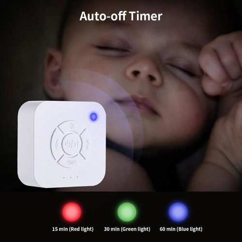 Mini Máquina De Dormir Chupete Ruido Blanco Sonido Adulto