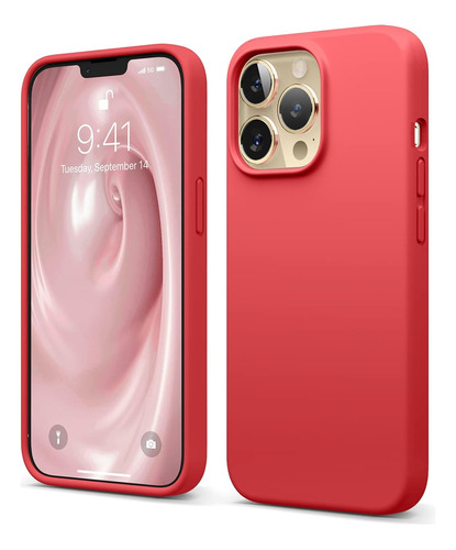 Funda Elago P/para iPhone 13 Pro 2021 Depara Lgada/suave/roj