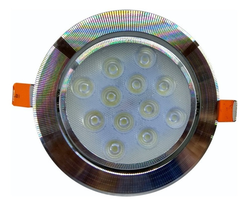 35 Pz Spot Led Dirigible 12w Empotrable Plafon Bote 115mm P Color Luz Calida 3500k