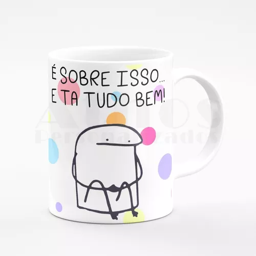 Caneca meme Boneco Palito - Coleção de Guimah Personalizados