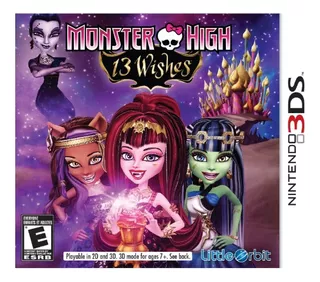 Monster High 13 Wishes (mídia Física) - Nintendo 3ds (novo)