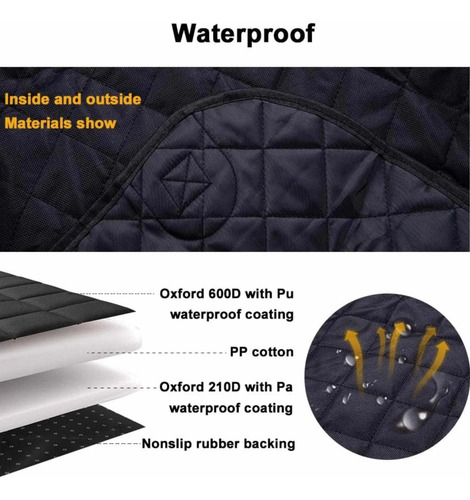 Funda Protectora Cubre Asiento Auto Para Perros , Mascotas