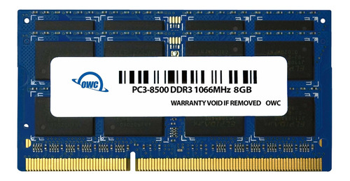 Memoria Ram 8gb Ddr3 1066mhz Pc3-8500 Sodimm Owc