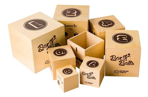 Box N Balls Juego De Creatividad, Coordinacion Fatbrain Toys