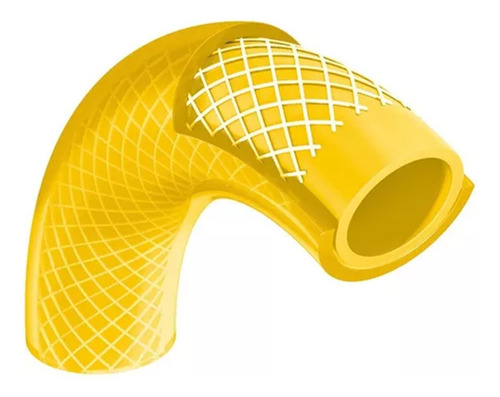 Manguera Para Gas, Pvc Amarilla, 3/8 X5 M, C/conexión, Foset