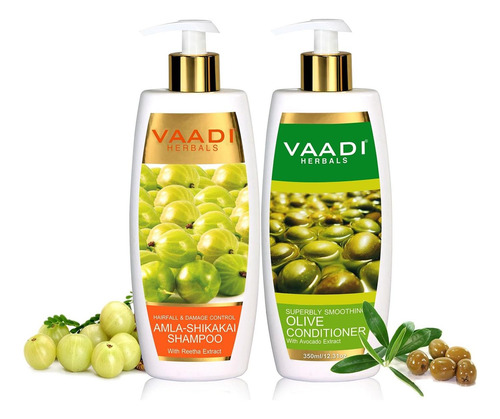 Vaadi Herbals Amla Com Shampoo Shikakai & Reetha E Condicion