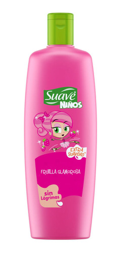 Shampoo Suave Kids Frutilla Glamorosa X 350 Ml