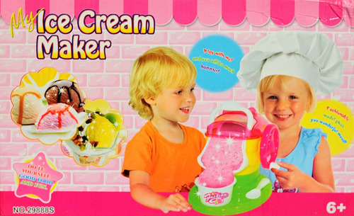 Imagen 3 de 5 de Juguete Maquina Helados Infantil Niños Decoracion Usar