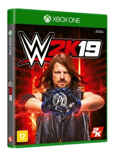 Wwe 2k19 Xbox One Mídia Física Lacrado Original