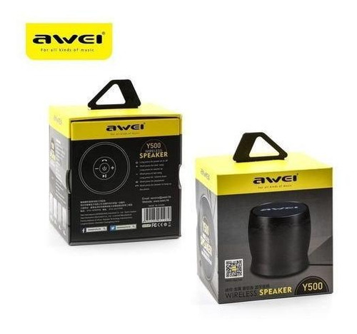 Altavoz Bluetooth Awei Y500 Inalámbrico Pequeño Portátil Kus