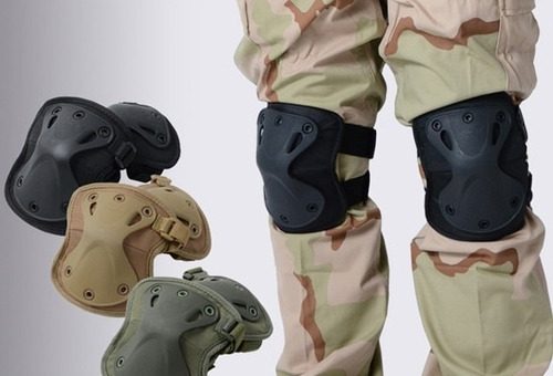 Set Rodilleras Y Coderas X-tak Tactico Militar Airsoft
