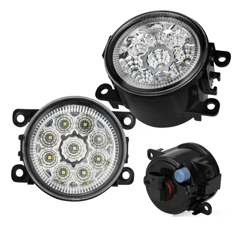 1 Pcs - Faros Antiniebla Led En El Parachoques Delantero