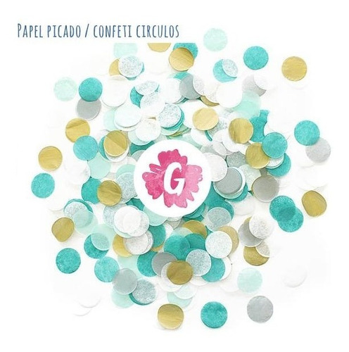 Globos Cristal Confetti Confeti Pastel Dorado Apto Helio