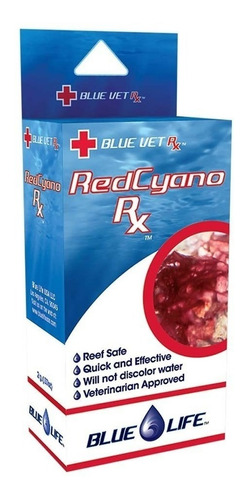 Blue Life Red Cyano Rx X 30 Ml Elimina Cianobacterias Rojas