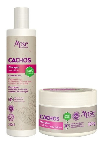 Kit Shampoo E Máscara Cachos - Apice