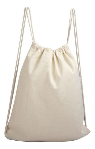Imagen 3 de 3 de 5 Piezas Morral Algodón Manta