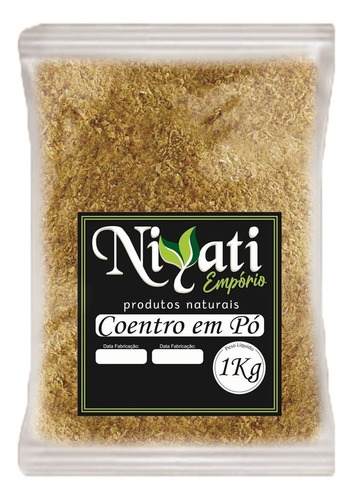 Coentro Em Pó 100% Puro 1 Kg Premium Niyati