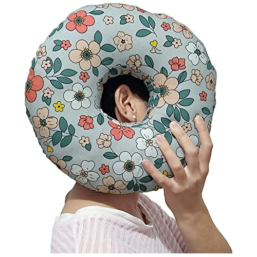 Zuobloe Piercing Pillow For Side Sleepers, Ear Pillows With