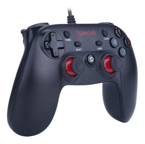 Joystick Gamepad Redragon Saturn G807 Negro Negro