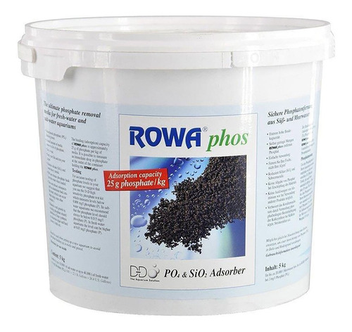 Rowa Phos 5kg Balde Removedor De Fosfato E Silicato Original