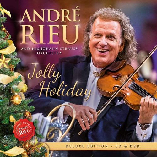 Cd + Dvd    André Rieu     Jolly Holiday  Deluxe Edition   