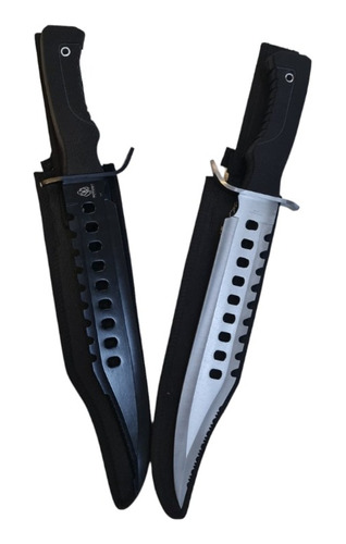 Cuchillo Bowie Tactico Militar Filo Funda Elige Color Espada