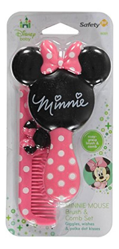 Seguridad 1er Disney Baby Minnie Mouse Cepillo Y Peine Conju