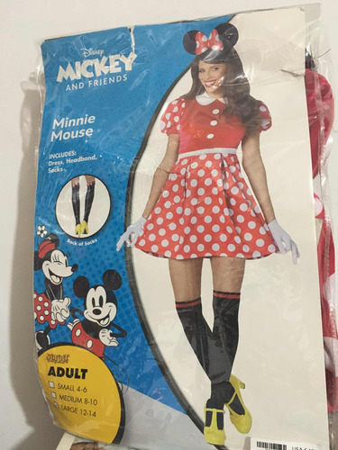 Disfraz  Minie Mouse  Disney Original Large