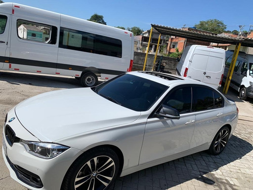 Imagem 9 de 15 de Bmw 320i Sport Gp 2018 Branca C/ Teto Solar