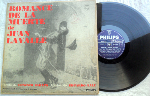 Sabato / Falú - Romance De La Muerte D Juan Lavalle 1965 Vg+