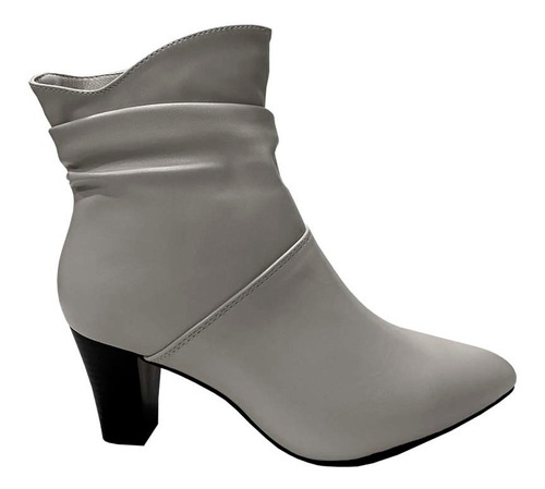 Botin Ecocuero Zaz61 Blanco Invierno