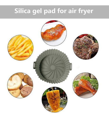 Wa 1 Freidora Canastilla De Silicona Olla Freidora
