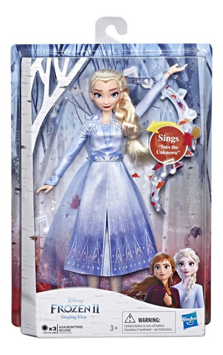 Frozen 2 Muñeca Elsa Cantante Melodías