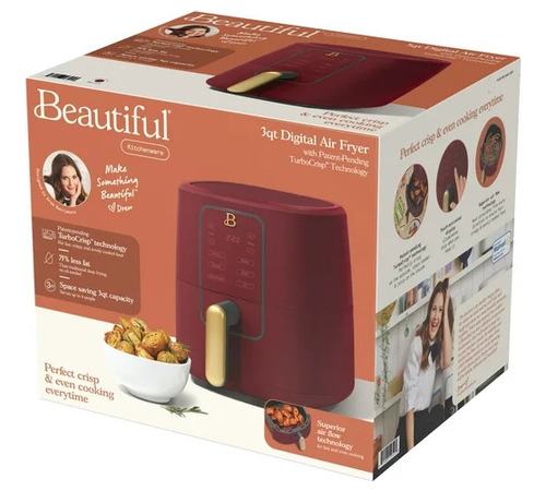 Beautiful Freidora De Aire Turbocrisp By Drew Barrymore 2.8
