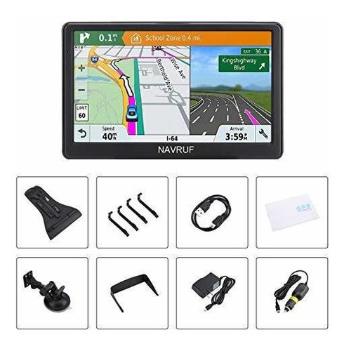 Gps Navigation For Car 7 Inch System 8gb Voice With Map By