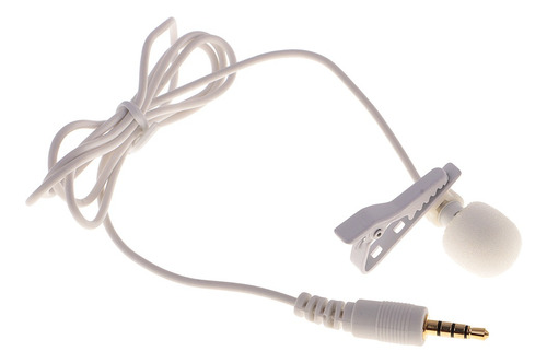 Imagem 1 de 9 de Microfone De Microfone De 3,5 Mm Com Clipe De Colarinho Para