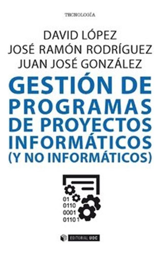 Gestion De Programas De Proyectos Informaticos Y No Informa