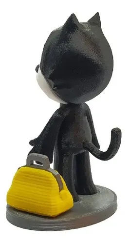 Boneco Do Gato Felix ( Felix The Cat ) 8 Cm De Altura