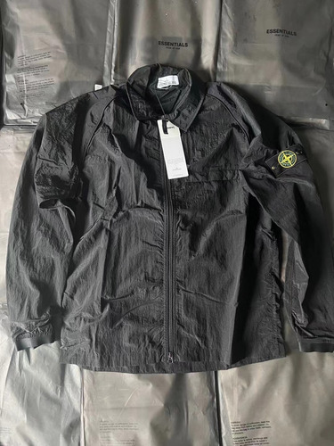 Stone Island Chaqueta De Nylon Metálico Hombre Original