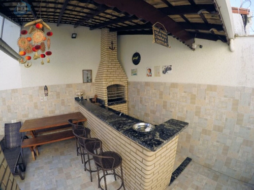 Imagem 8 de 15 de Linda Casa Isolada, Situada No Balneário Flórida, Penas 150 Metros Da Praia, Primeira Quadra. São - Si1614