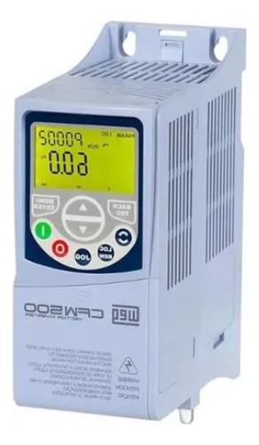 Inversor De Frequência Weg 4,3a 1cv 220v Cfw500a04p3s2nb20