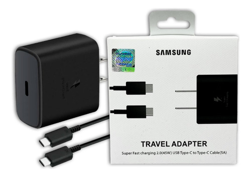 Cargador Samsung S24 Carga Rapida Tipo C 45w Original Nuevo