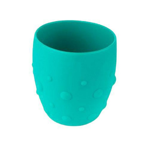 Copo Em Silicone Com Grip Elefante Verde - Marcus & Marcus