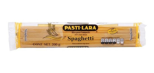 Spaguetti Pasta Pastilara 200 Gr