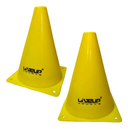 Kit 10 Cones 18 Cm De Agilidade + Escada De Agilidade 8 Mt